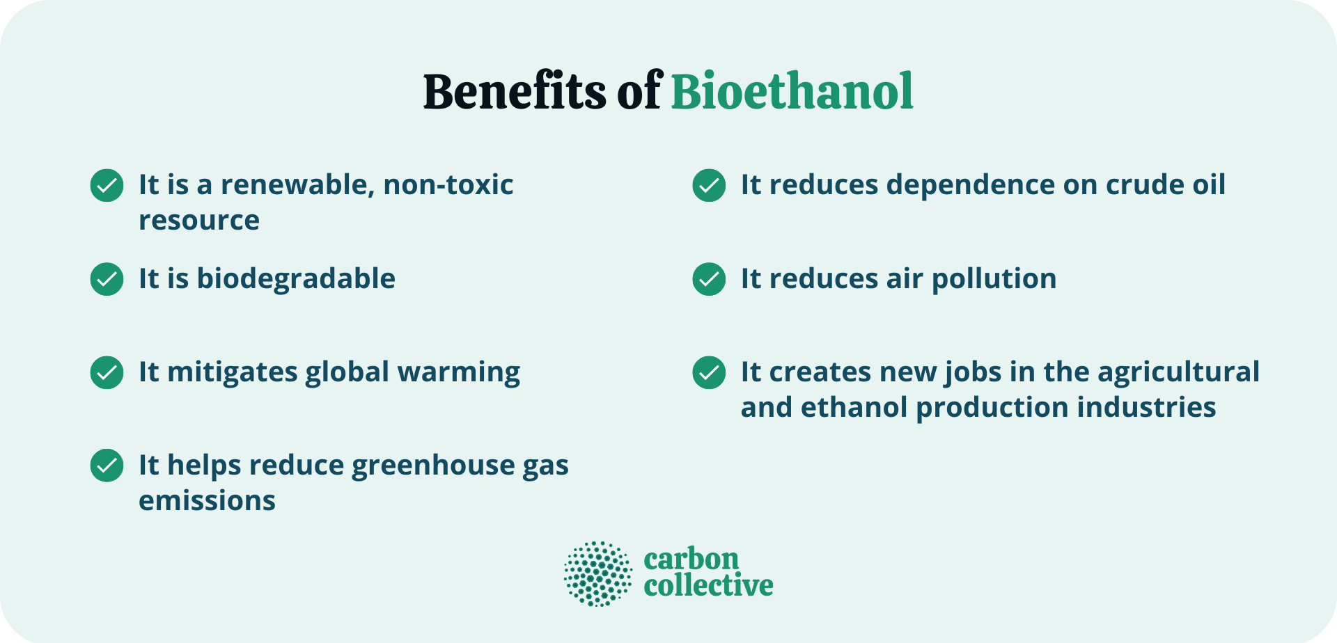 Pros and cons of bioethanol