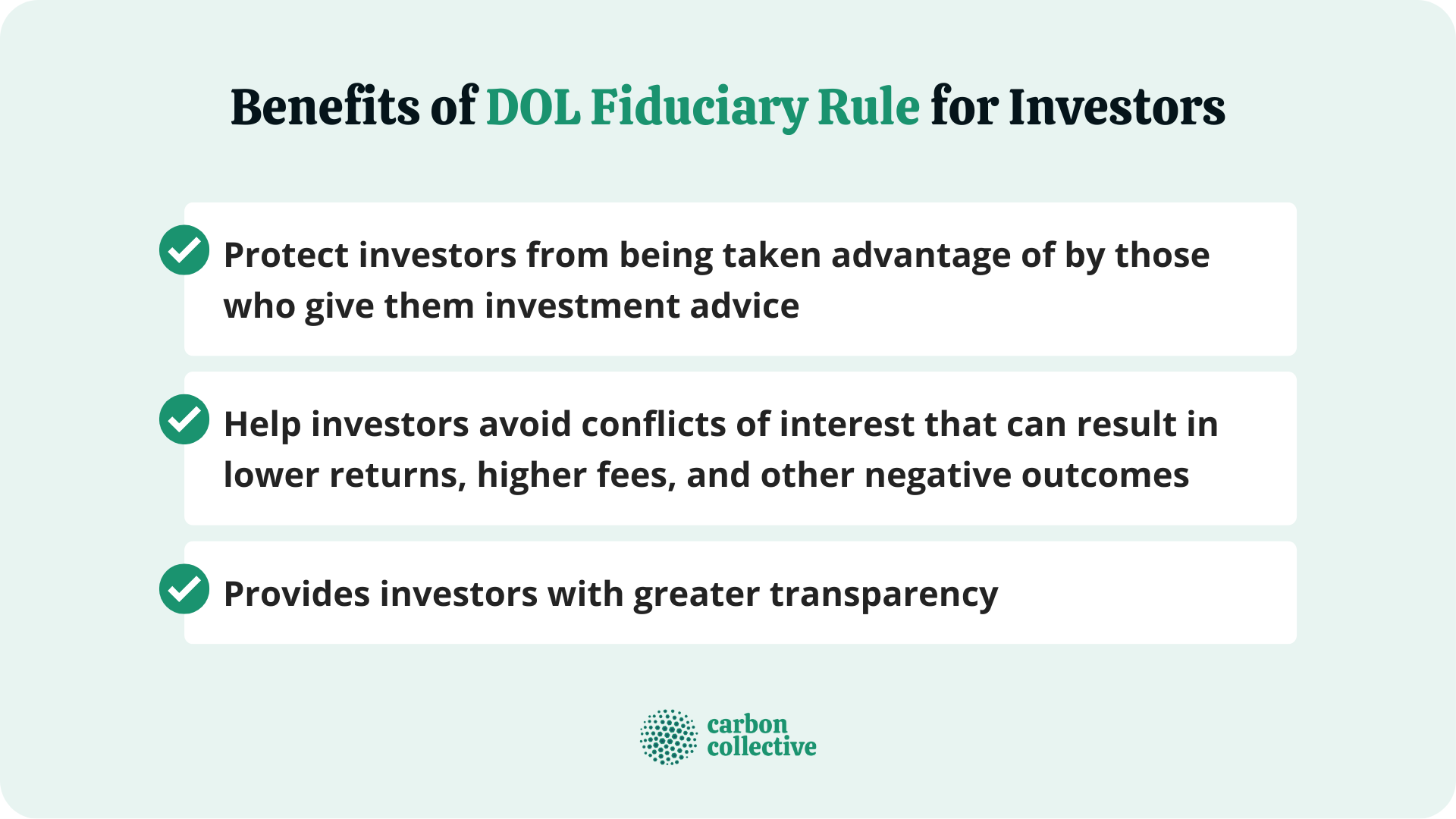 The Department Of Labor (DOL) Fiduciary Rule