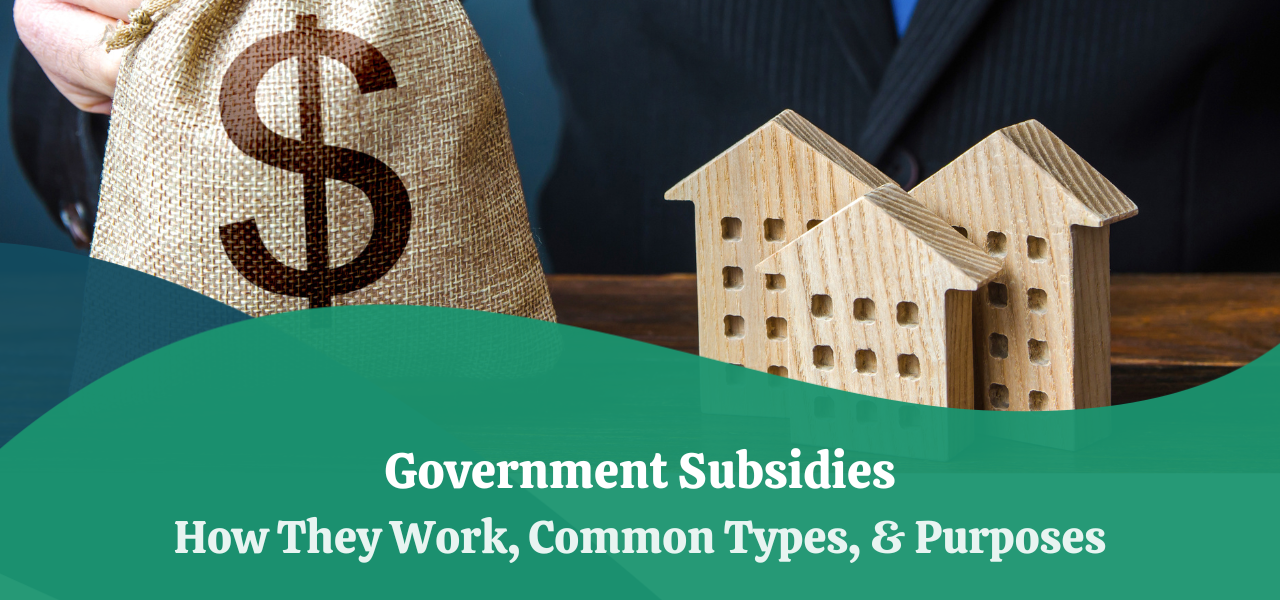 Government Subsidies How They Work, Common Types, & Purposes